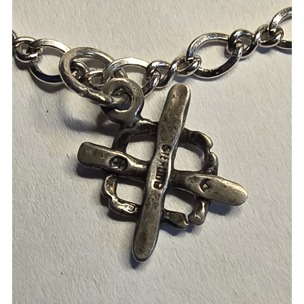 James Avery Sterling Charm Chain Necklace 24" w/13 Vintage Charms Sterling - Picture 8 of 16